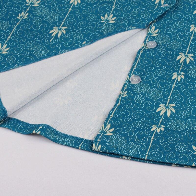 Vestido Vintage Azul Country Dos Anos 60