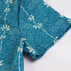 Vestido Vintage Azul Country Dos Anos 60