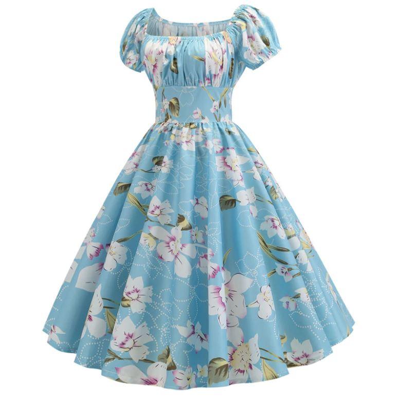 Vestido Feminino Dos Anos 60