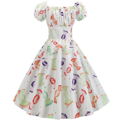 Vestido Vintage Candy Dos Anos 60