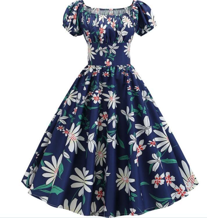 Robe Vintage Année 60 champetre