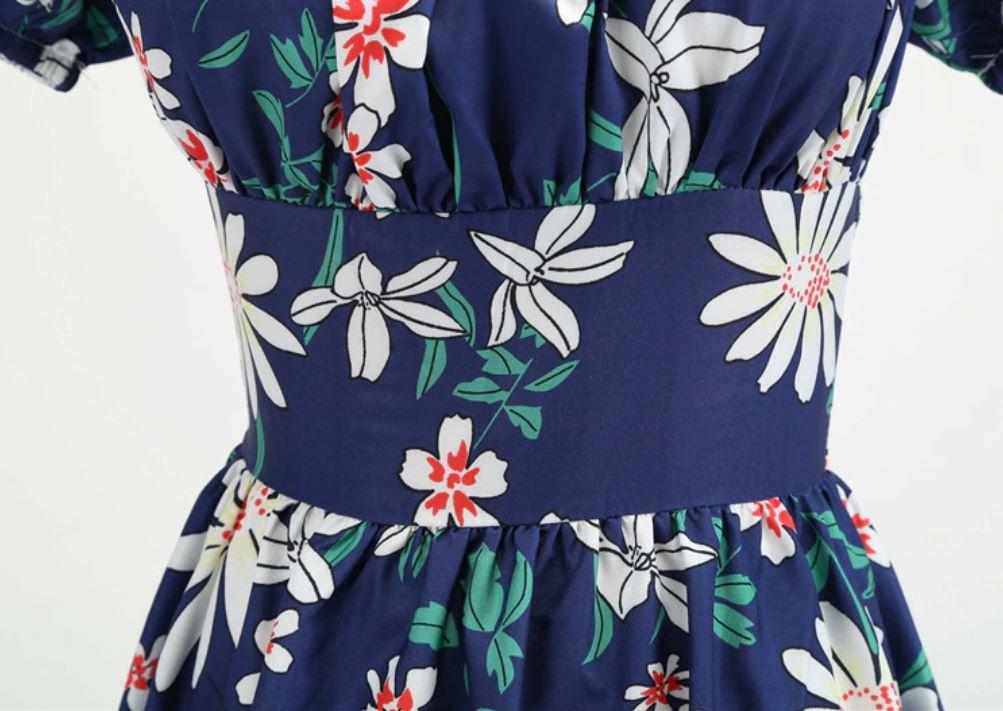 Robe Vintage Année 60 champetre