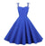 Vestido Vintage Chique Dos Anos 60 Azul