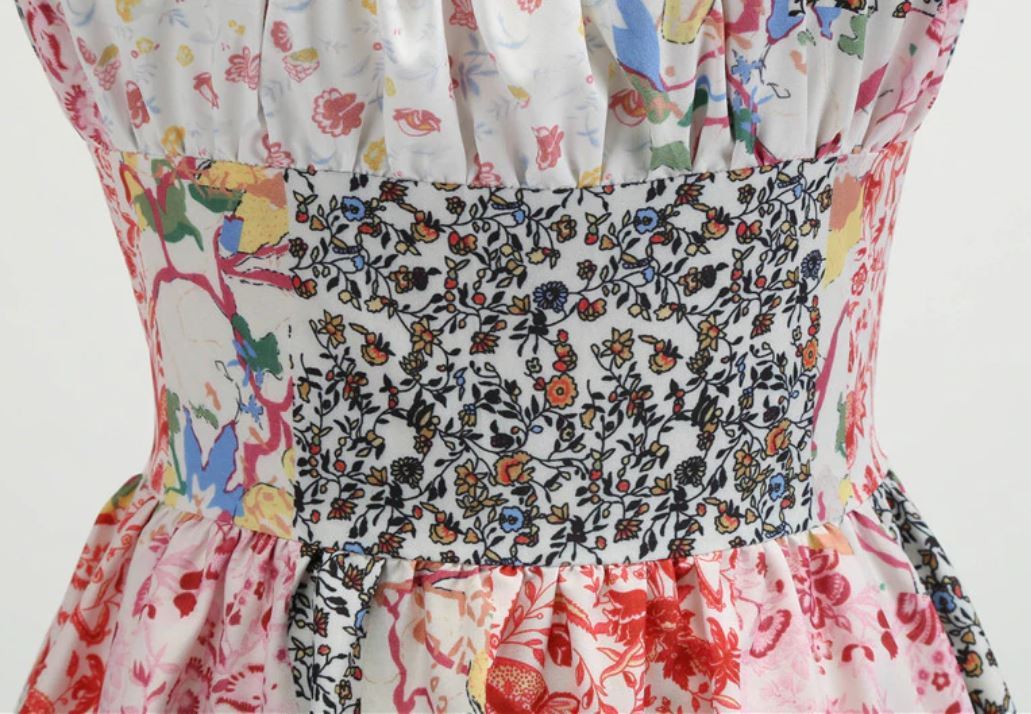 Vestido Liberty Vintage Dos Anos 60