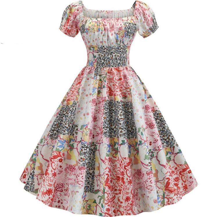 Vestido Liberty Vintage Dos Anos 60