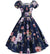 Robe Vintage Année 60 Roses