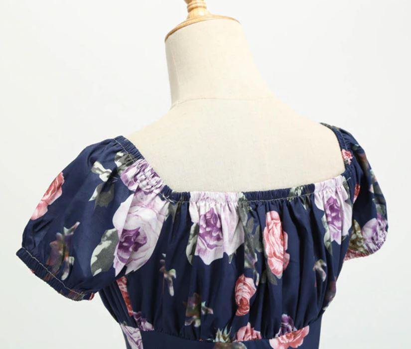 Robe Vintage Année 60 Roses