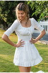 Vestido Vintage Broderie Anglaise