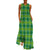 Vestido Vintage Longo Verde Dos Anos 70