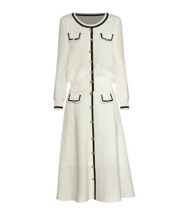 Vestido Branco Vintage Arte Dos Anos 40