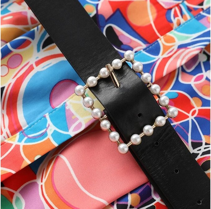 Vestido De Verão Vintage Dos Anos 40