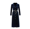 Vestido De Inverno Vintage Dos Anos 40