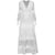 Vestido Vintage Do Lanterna Branco Dos Anos 40
