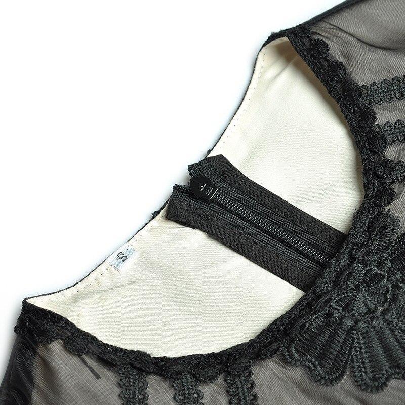 Vestido Manga Lanterna Vintage Dos Anos 40