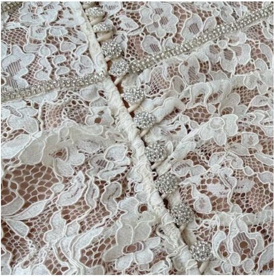 Vestido De Noiva Vintage Dos Anos 40