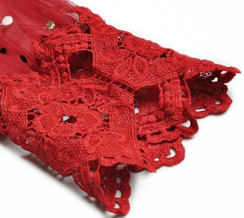 Vestido De Noite Vermelho Vintage Dos Anos 1940