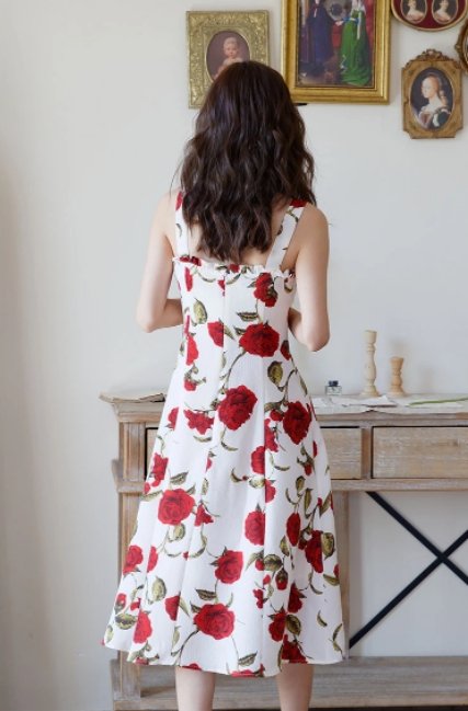 Vestido Vintage Sexy Dos Anos 40