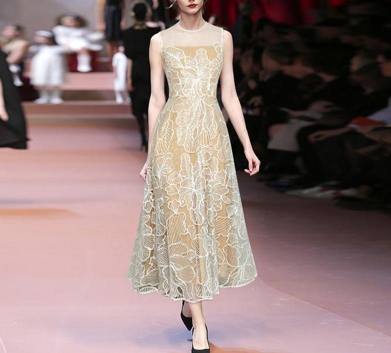 Vestido Estilo Vintage Dos Anos 1940