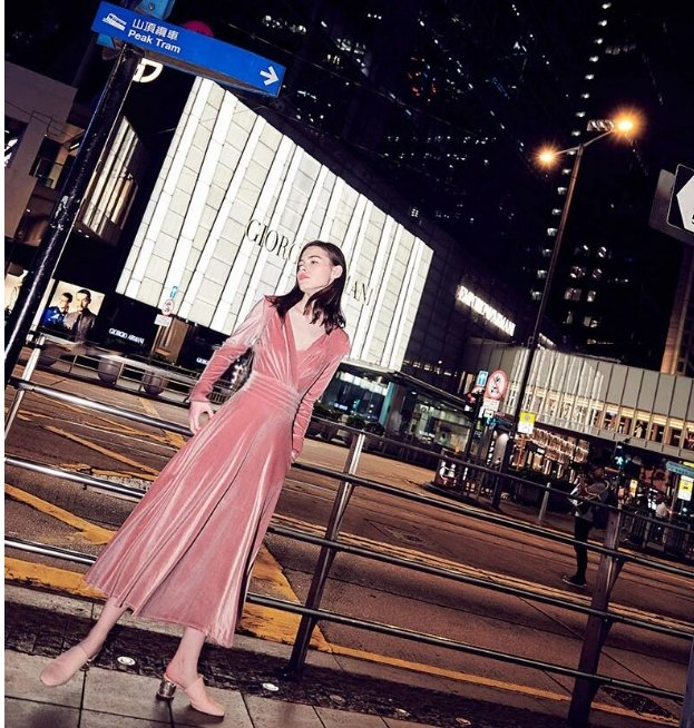 Vestido Vintage Dos Anos 1940 Rosa Simples