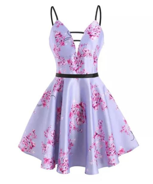 Vestido Vintage Anos 50 Roxo
