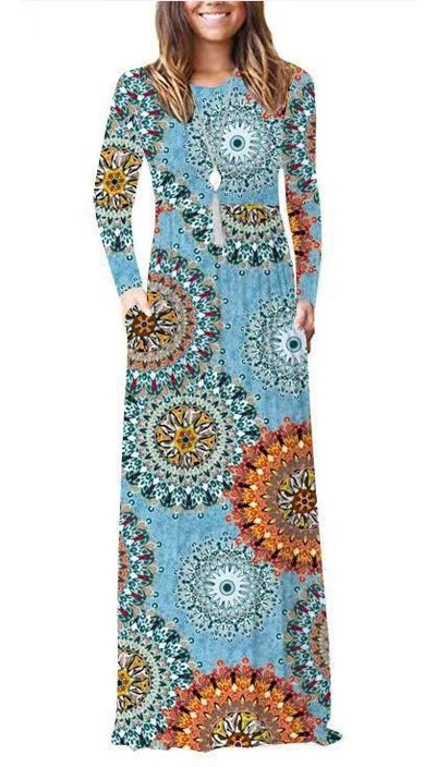 Vestido Floral Hippie