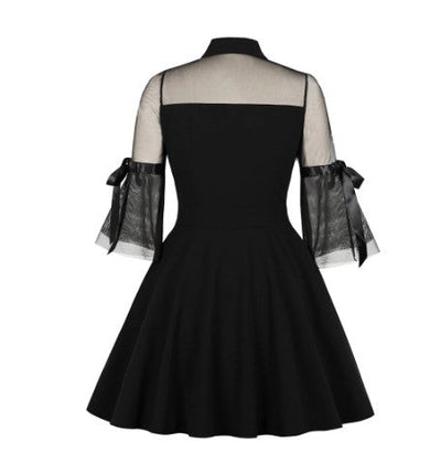 Vestido Vintage Aranha Negra