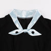 Vestido Vintage Preto Outono