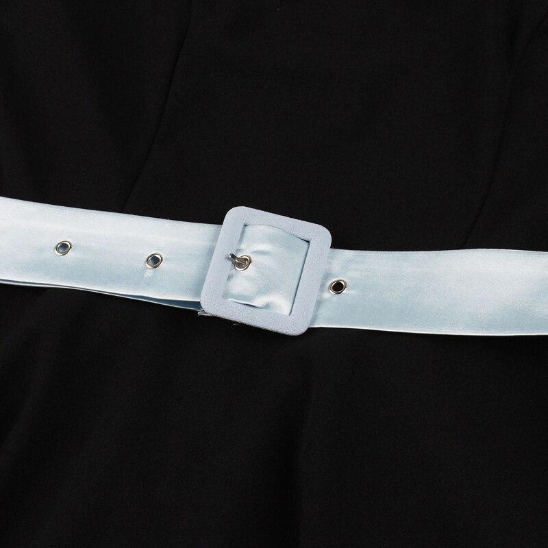 Vestido Vintage Preto Outono