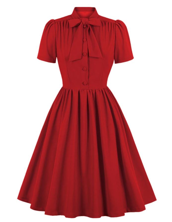 Vestido Vintage Vermelho Bcbg