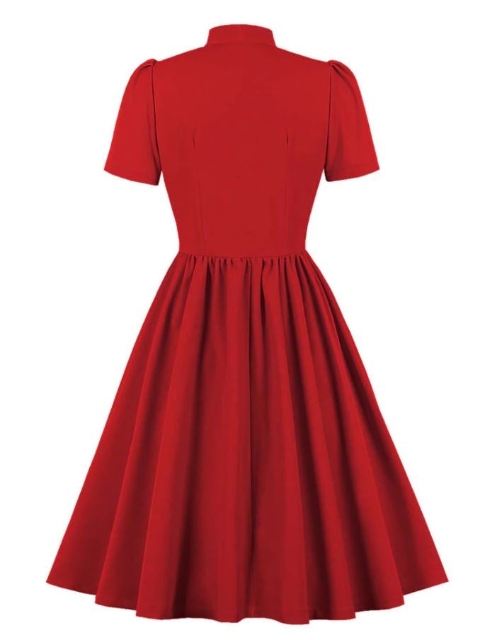 Vestido Vintage Vermelho Bcbg