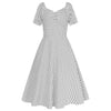 Vestido De Bolinhas Anos 50
