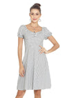 Vestido De Bolinhas Anos 50
