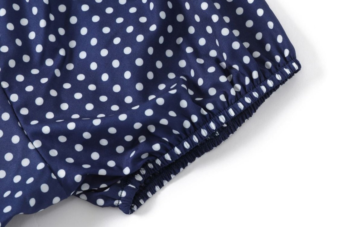 Vestido Anos 50 Azul Real