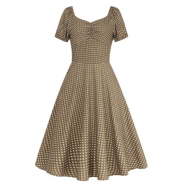 Vestido Dos Anos 50 Na França