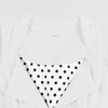 Vestido Rockabilly Branco Vintage
