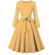 Vestido Vintage Amarelo Boêmio