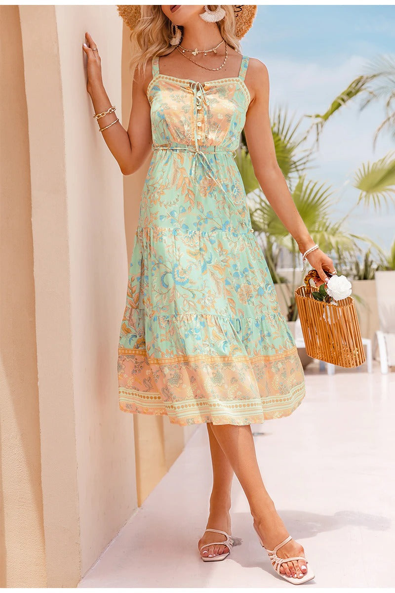 Vestido Vintage Boêmio