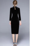 Vestido Vintage Preto De Boa Qualidade