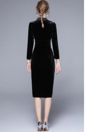 Vestido Vintage Preto De Boa Qualidade