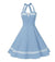 Vestido Vintage Boogie Woogie Azul