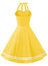 Vestido Vintage Amarelo Boogie Woogie