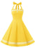 Vestido Vintage Amarelo Boogie Woogie