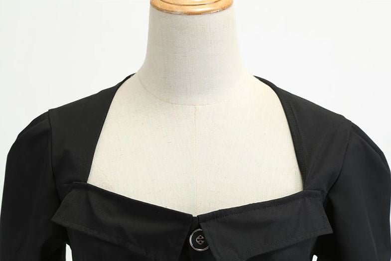 Vestido Vintage Boogie Woogie Preto