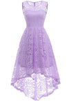 Vestido Vintage Bordado Lavanda