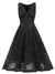 Vestido Vintage Bordado Preto