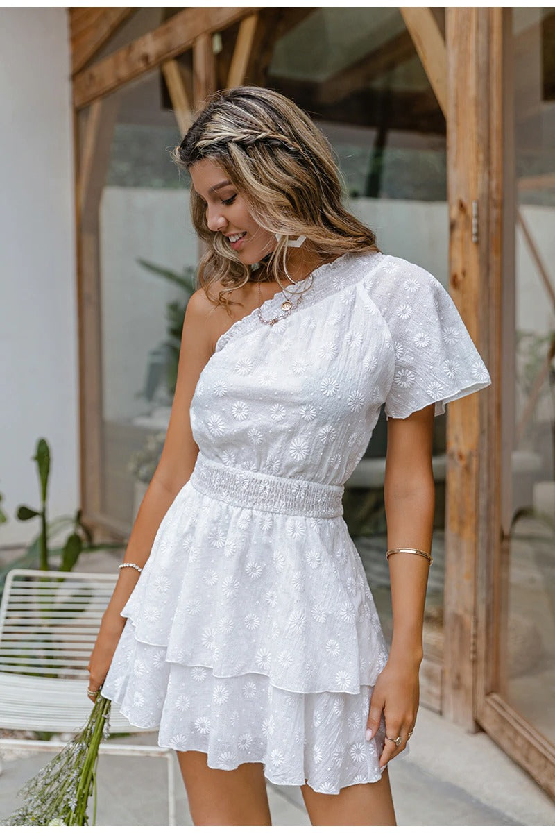 Vestido Bordado Vintage