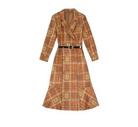 Vestido Vintage Café Canadá