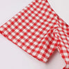 Vestido Vintage Xadrez Vermelho