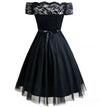 Vestido De Cerimônia Vintage Preto