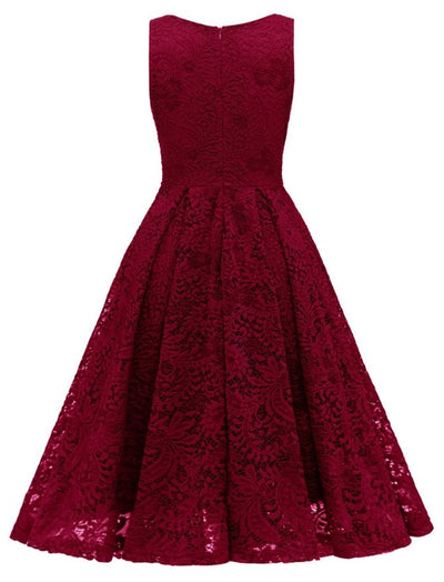 Vestido De Cerimônia Vintage Vermelho